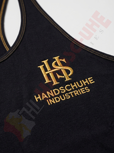 เสื้อกล้ามออกกำลังกายผู้ชาย HANDSCHUHE INDUSTRIES ผ้าสแปนเด็กซ์/คอตตอน ระบายอากาศได้ดี สำหรับเพาะกาย ฟิตเนส และการออกกำลังกาย สามารถสั่งทำได้ - Product Image 4
