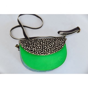 Offre Spéciale en cuir véritable personnalisé luxe imprimé léopard vache cheveux dames conception malté couleur sac à bandoulière offre de prix réduit - Product Image 2