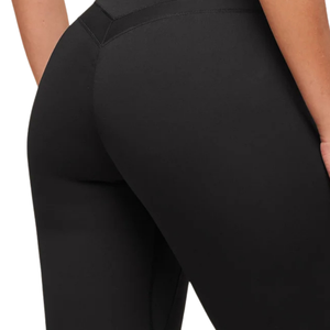Leggings de course taille haute pour femmes avec poches latérales, noirs, extensibles, pour la gym, le yoga, l'entraînement, le fitness, les vêtements de sport, confortables - Product Image 6