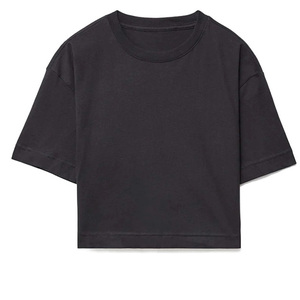 T-shirt court pour femme, léger, respirant, décontracté, pour l'été, fabrication OEM au Pakistan, t-shirts courts respirants pour femme - Product Image 3