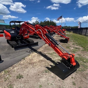 รถขุดขนาดเล็ก Kubota KX040-5 ราคาถูก น้ำหนักใช้งานได้ทุกแบบ รุ่นต่างๆ บุ้งกี๋ 8 เมตร เครื่องยนต์ เกียร์ PLC มอเตอร์ เกียร์บ็อกซ์ ขาย - Product Image 4