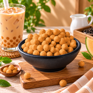 KEI FU ไข่มุกไต้หวันรสส้ม วัตถุดิบชงชาไข่มุก 3 กก. ได้รับการรับรองฮาลาล/HACCP - Product Image 3