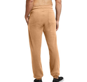 Pantalon de jogging cargo pour homme en molleton mi-lourd, coupe ample, bas ouvert, pour entraînement et sport, 100 % coton, écologique et respirant - Product Image 4