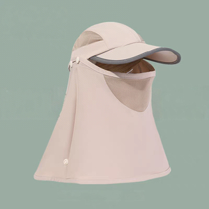 Chapeau de pêche ventilé avec panneaux en maille respirante, large bord, protection solaire, léger, pour la pêche quotidienne - Product Image 2