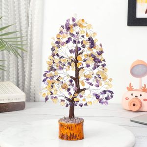 Árbol de Cristal de Magnesia Natural Hecho a Mano, Gema Religiosa Duradera para Decoración del Hogar, Regalo, Venta al por Mayor - Product Image 1