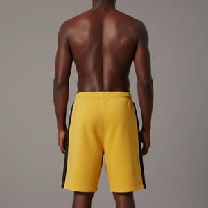 Pantalones cortos de hombre de alta calidad 100% algodón, ropa casual de verano, logotipo bordado personalizado y logotipo impreso, ropa casual de verano para hombre. - Product Image 4