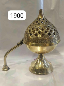 Lampe à huile Diya en laiton artisanale de luxe, en promotion, pour la Pooja hindoue, le festival Diwali, la décoration de la maison, du temple et des usages spirituels - Product Image 4