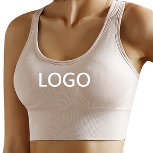 เสื้อชั้นในกีฬาสำหรับผู้หญิงแบบขายส่ง ลายเสือดาว คอกลม ซัพพอร์ตสูง สำหรับออกกำลังกาย ฟิตเนส ผลิตจากไนลอน 100% เหมาะสำหรับการออกกำลังกาย - Product Image 1