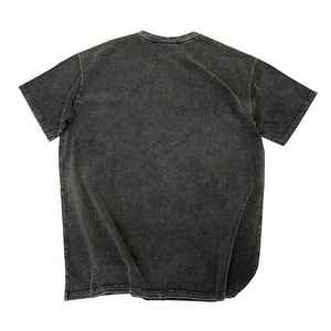 T-shirts pour hommes de qualité supérieure fabriqués au Pakistan, effet délavé à l'acide, haute qualité, collection 2026 - Product Image 2