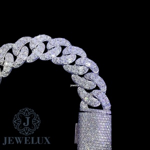 Pulsera de Tenis de Moissanita de la Mejor Calidad, con Apariencia de Diamante Real, Chapada en Oro de 18K, Cadena Ajustable para Uso Diario al Mejor Precio - Product Image 2