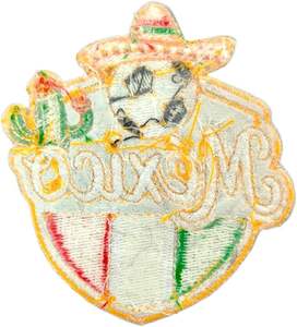Parche Bordado Termoadhesivo del Equipo de Fútbol Americano de México, Parche de México - Product Image 6