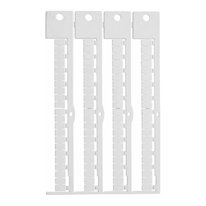 Étiquettes flexibles BradyJet J1000 pour borniers, 5 mm x 8 mm, pas de 5 mm, pour panneaux électriques - Product Image 1