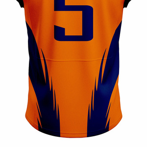 Maillot de football américain personnalisé en gros, impression intégrale, sublimation de haute qualité, 100% polyester - Product Image 6