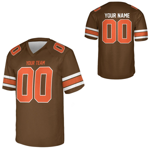 Jersey de Fútbol Americano Personalizado, el Más Vendido, con Estampado Corto, para Venta en Línea/Al Por Mayor - Product Image 6