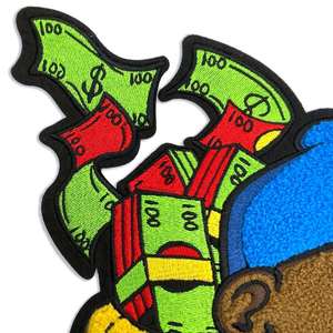 Parches Termoadhesivos de Chenilla 3D con Forma de Corazón para Sombreros y Ropa, Tela Bordada con Lentejuelas, Diseño Festivo - Product Image 3