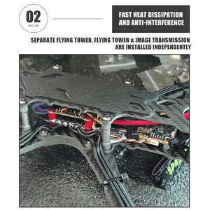 Dron de carreras FPV analógico de 7 pulgadas de la mejor calidad BNF PNP 4K transmisión de vídeo de largo alcance 2-3, 5-4kg capacidad de carga útil vuelo libre - Product Image 4