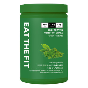 [DAYBYME] Batido de proteínas Eat the fit sabor té verde, paquete para 1 semana (40g*7 unidades), batido de desayuno, proteína en polvo multigrano a granel - Product Image 2