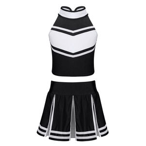 Uniformes de cheerleading personnalisés de haute qualité pour enfants et jeunes, ensemble d'uniformes de cheerleading personnalisés, tenue de cheerleader légère pour une performance optimale - Product Image 1