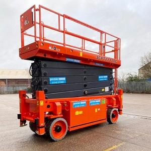 Plataforma Aérea Móvil de Tijera Hidráulica de 6m, 8m, 10m, 12m, 14m, Elevador de Andamios con Tracción, Capacidad 500kg - Product Image 1