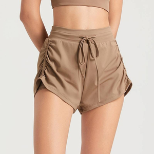 High Quality ABDULLAH APPARELS Women Formal Breathable Bow Fur Spandex/Nylon Drawstring Shorts Best Selling Hot Sale Online Sale - Product Image 3