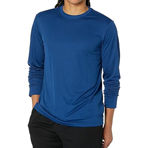 T-shirt à manches longues pour homme style athleisure, logo personnalisé, tissu doux, vêtements de sport professionnels pour la salle de sport, nouveau modèle 2026 - Product Image 1