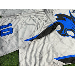 ชุดกีฬาบาสเก็ตบอลชุดออกกำลังกายระบายอากาศได้ชุดเล่นบาสเก็ตบอลพิมพ์ซับลิเมชันออกแบบได้ตามต้องการ - Product Image 6