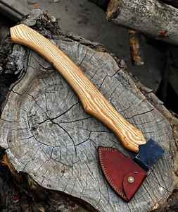 ขวานไวกิ้งเหล็กกล้าคาร์บอนคุณภาพสูง ผลิตด้วยมือตามสั่ง โรงงานผลิต Palace LLC ราคาโรงงาน อเนกประสงค์ DIY อุตสาหกรรม - Product Image 6