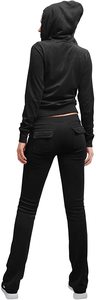 Conjunto de Yoga para Mujer con Logotipo Personalizado, Chaqueta Deportiva sin Costuras con Cierre y Manga Larga, Leggings de Yoga con Efecto Levanta Glúteos y Corte en V Profundo - Product Image 5