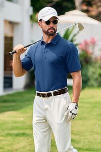 Camisetas Polo de Hombre de Diseño Personalizado de Alta Calidad, Camiseta Polo de Manga Corta para Primavera/Verano, 100% Algodón, Camisetas de Manga Corta para Hombre - Product Image 2