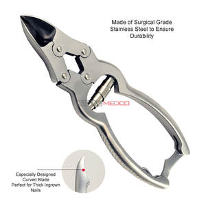 Coupe-ongles professionnels robustes pour ongles incarnés épais, qualité chirurgicale, pour podologie - Product Image 2