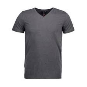 Camiseta Transpirable de Alta Calidad 100% Algodón Personalizable para Hombre, Cuello en V, Color Sólido, Ecológica - Product Image 1