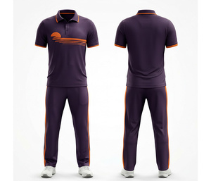 Modern <b>Cricket</b> Jersey Uniform Set for Men & Youth Teams | Men Women Youth <b>Cricket</b> Wears Polo Shirt and Trouser Full Team - Product Image 6