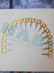 Ciseaux professionnels pour cuticules, en acier inoxydable, lame droite, pour nail art, durables, haute qualité, fournisseur en gros - Product Image 6