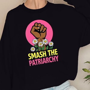 Fist SMASH THE PATRIARCHY sweats pour femmes - Product Image 2