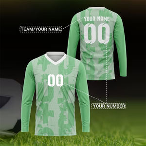 High Quality Sublimation Long Sleeve T-<b>Shirt</b> <b>100</b>% <b>Polyester</b> 220 Gsm Casual Wear for Men Custom Printed Design Anti-Wrinkle Quick - Product Image 4