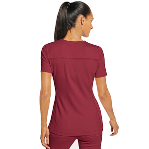 ชุดยูนิฟอร์มแฟชั่นสำหรับผู้หญิง ทรงสลิมฟิต ผ้าคอตตอนผสมโพลีเอสเตอร์เนื้อนุ่ม ใส่สบาย เหมาะสำหรับบุคลากรทางการแพทย์ ไซส์ผู้ใหญ่ - Product Image 5