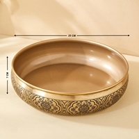 Plateaux décoratifs en métal personnalisés à bas prix pour Noël, motif abstrait Art Déco moderne, décoration d'intérieur faite à la main