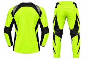 Ensemble Maillot et Pantalon de Motocross pour Homme 2026, Manches Longues, Séchage Rapide, Couleur Unie, 100% Polyester, Toutes Saisons, Tenue de Course Adulte – En Vente - Product Image 2