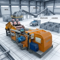 Machine de traitement des déchets industriels Ruijie 080, système de tri haute capacité, équipement automatique