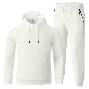 Fabricante de Conjuntos Deportivos Casuales Directo de Fábrica, Diseño Personalizado, Conjunto de Dos Piezas, Sudadera con Capucha y Pantalones Deportivos, Pedido al por Mayor, Cantidad Mínima Baja, OEM - Product Image 1