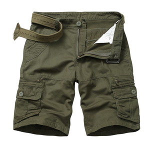 Pantalones Cortos de Golf Deportivos Casuales para Exteriores, Fabricación Profesional, Diseño Sólido, Teñido Liso, Cintura Media - Product Image 1