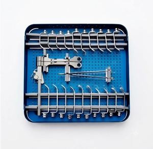 Juego de Instrumentos Retractores de Columna Vertebral Manuales de Calidad Premium, Instrumentos Ortopédicos para Cirugía de Columna Vertebral, Kit Quirúrgico de Acero Inoxidable - Product Image 1