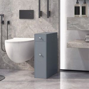 Mobiletto Laterale Moderno in MDF per Bagno, Camera da Letto, Cucina, Ufficio o Soggiorno - Product Image 1