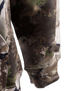 Sweat à capuche pull-over vierge pour homme, 100% coton biologique, en tissu double teint, uni, pour l'hiver - Product Image 4