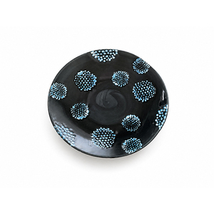 Assiette creuse en céramique émaillée personnalisée avec logo, prix raisonnable, design unique - Product Image 1
