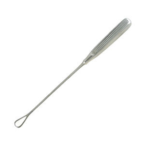 เครื่องมือขูดโพรงมดลูก SIMS รุ่น 11 (27.9 ซม.) แบบก้านโค้งงอได้ ใบมีดติดกับด้ามจับแบบยืดหยุ่น ขนาด 3 สแตนเลสสตีล สำหรับนรีเวชวิทยา ได้รับมาตรฐาน CE โดย Grip Surgical - Product Image 3