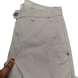 Pantalones ajustados informales para hombre, pantalones ligeros de algodón 100%, pantalones de traje Formal de negocios con parte delantera plana de cintura media - Product Image 5