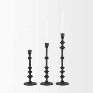 Candelabro Rectangular de Latón con Acabado Martillado, Diseño Duradero, Decoración para el Hogar - Product Image 4