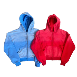 Sweat-shirt à capuche vintage pour femme, en coton épais, effet délavé, avec intérieur brossé doux pour un confort quotidien - Product Image 5