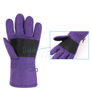 Cold Weather Winter Ski <b>Gloves</b> Electrical Heated Neoprene Waterproof Windproof Snowboarding Thermal Lining <b>Touchscreen</b> Function - Product Image 2